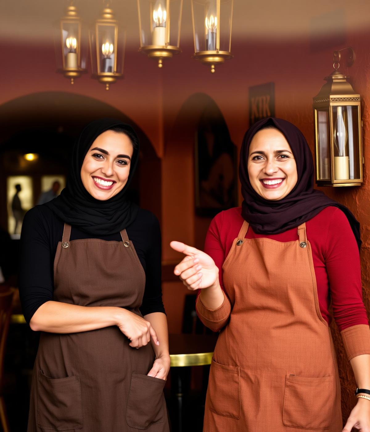The women behind Casablanca Café, Leicester